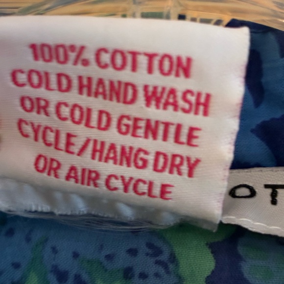 Gretchen Scott Designs Blue and Green Floral Tunic - Picture 4 of 4